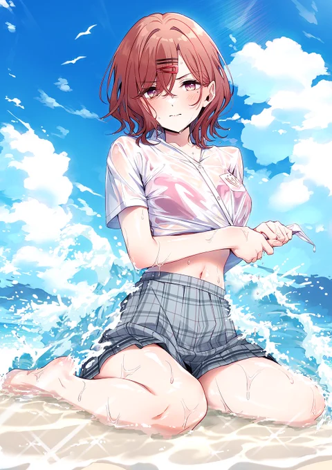 濡れ透け円香 