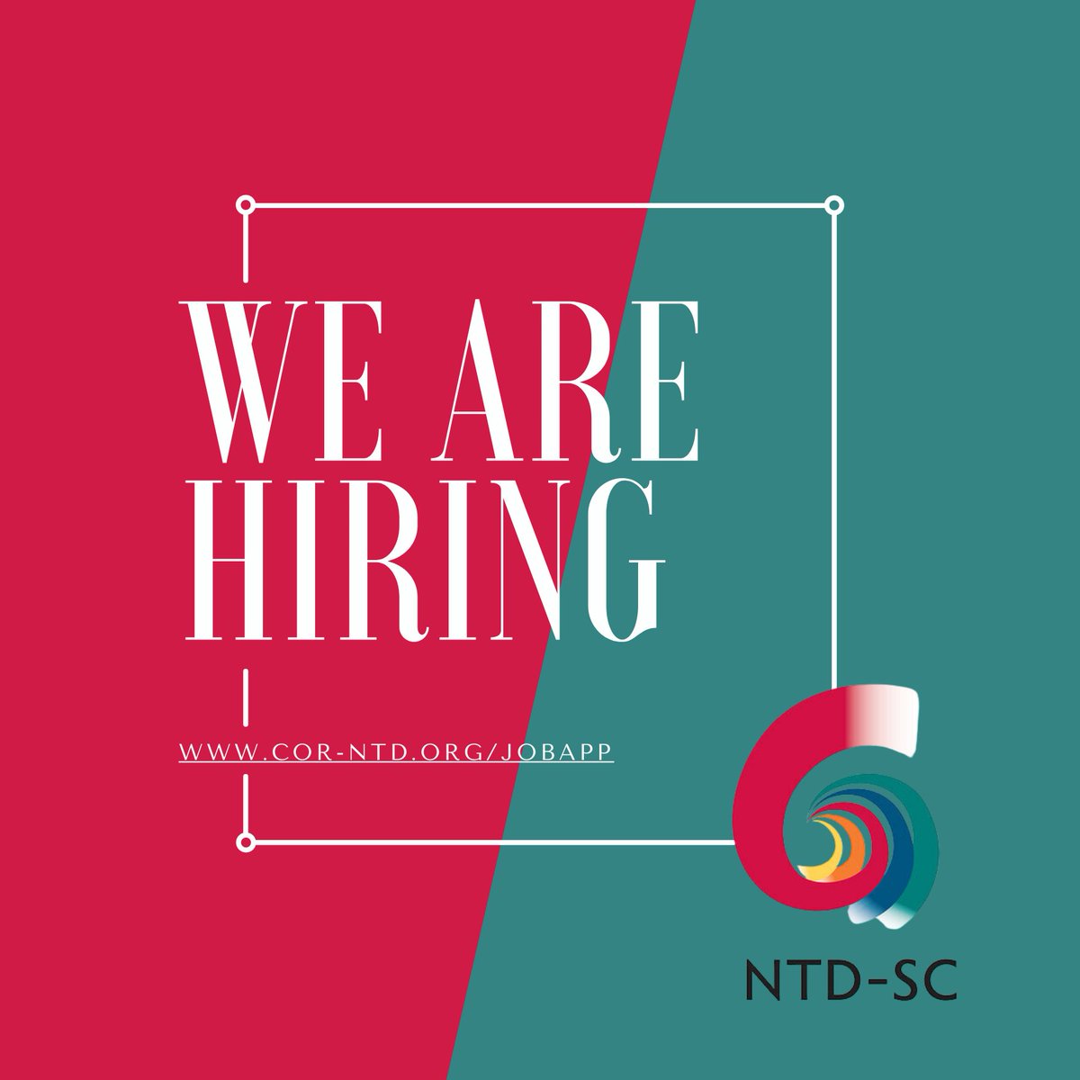 The NTD Support Center is excited to share an exciting consultancy opportunity for a technical writer with expertise in health systems strengthening to contribute to an ambitious new disease elimination project. Details are available here: cor-ntd.org/jobapp