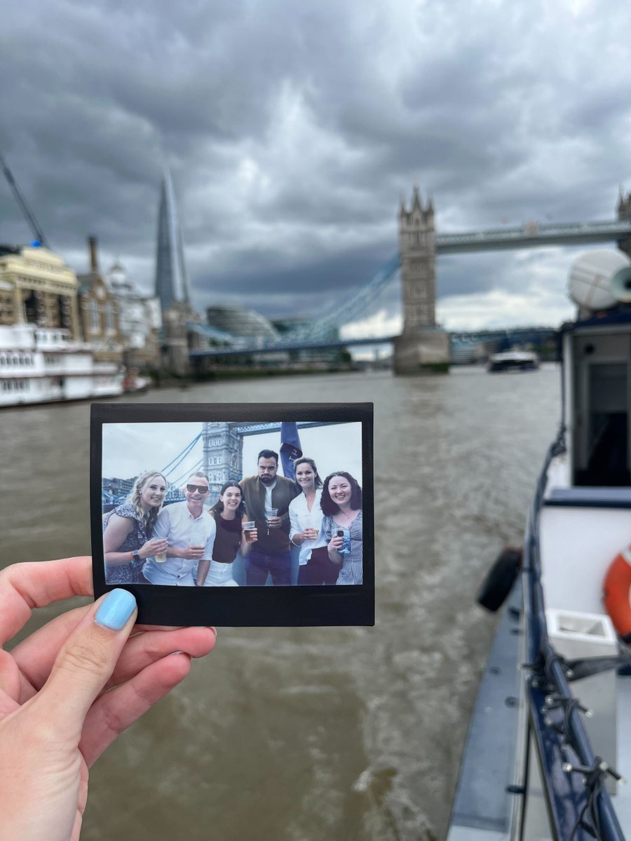 EnzymeComms's tweet image. How a-boat it? 😉 We set sail down the river Thames for the Enzyme summer party, taking in the scenic views London has to offer. Games were played, prizes were won and drinks were had! A big shout-out to everyone at Enzyme for contributing to a successful year so far! ⛵🌊🏴‍☠️