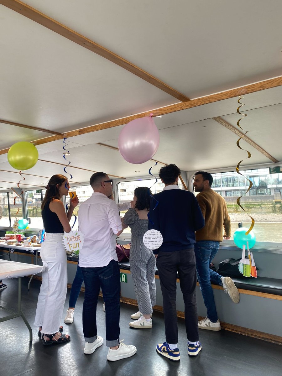 EnzymeComms's tweet image. How a-boat it? 😉 We set sail down the river Thames for the Enzyme summer party, taking in the scenic views London has to offer. Games were played, prizes were won and drinks were had! A big shout-out to everyone at Enzyme for contributing to a successful year so far! ⛵🌊🏴‍☠️