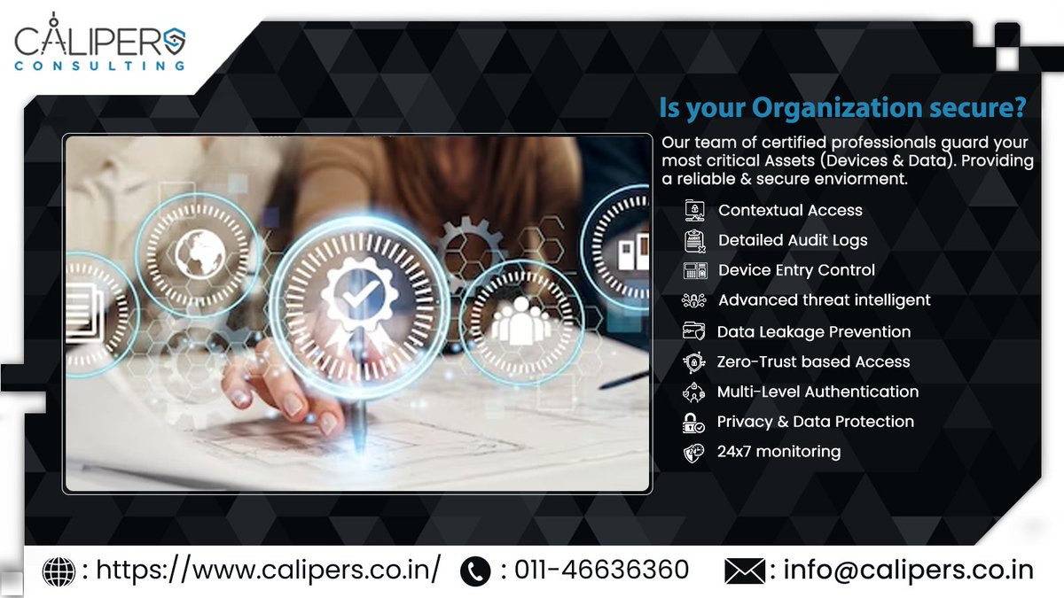 CALIPERCONSULT1's tweet photo. Security at Every Byte: Safeguarding Your Data in a Digital World.

Connect with us, for your Requirements
📞01146636360
🌐https://t.co/PtIyioyDZG
📧info@calipers.co.in

#cloudsecurity #cybersecurity #cloud #cloudcomputing #datasecurity #technology #security #iot #infosec #data https://t.co/wQjRJxD3MI