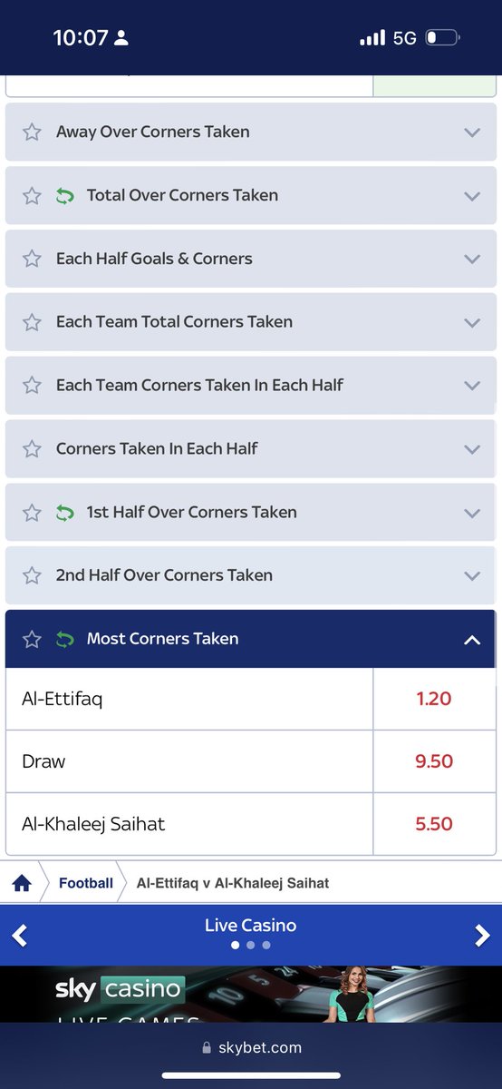 SureWinSyn's tweet image. MONSTER MISTAKE this morning lads by Skybet. Our subscribers have already cashed out and withdrawn for 100s of £s in profit.  There was 10 more like this posted yesterday. Join now in our bio !!💰💰💰💰😱😱😱