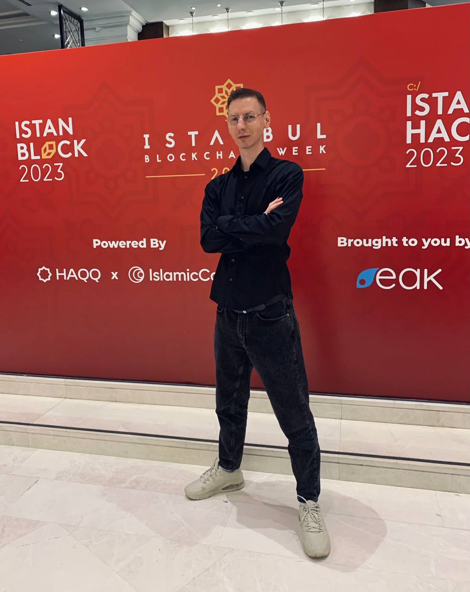 🚨Embracing innovation at <a href="/IstanbulBlockWk/">Istanbul Blockchain Week</a>  

👋 Meet Greg, our Head of Biz Dev - connecting and innovating. 

Who else is here? Let's connect! 📲

#IBW2023 #ISTBlockchainWeek #blockchain #istanbul