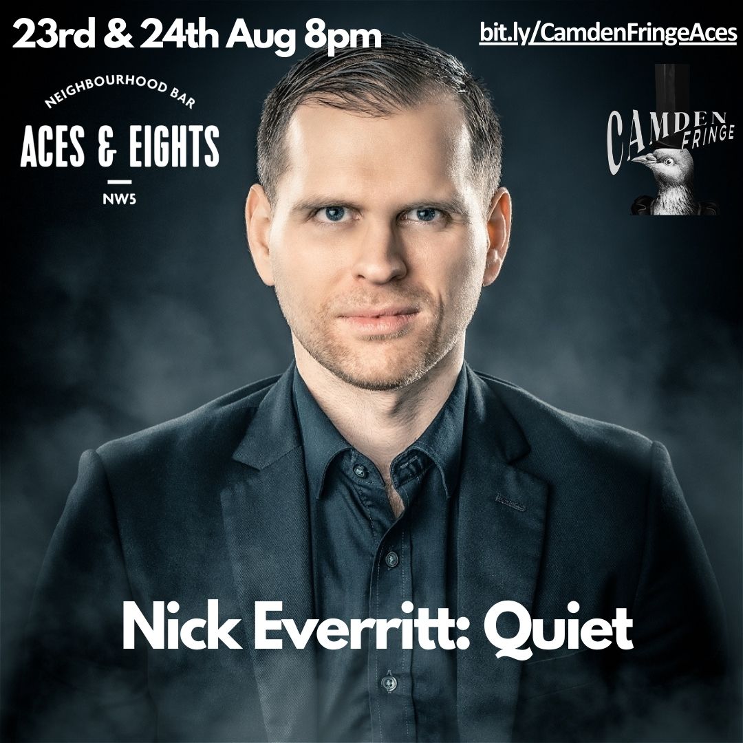 8pm tonight <a href="/CamdenFringe/">Camden Fringe</a>, an hour of alternative stand-up
"Those in search of the truly alternative, look no further” than <a href="/NickEverritt/">Nick Everritt</a> ★★★★ (One4Review).
camdenfringe.com/events/nick-ev…