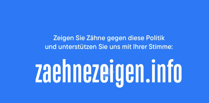 Hintergründe der Kampagne "Zähne zeigen" erklärt der KZBV-Vorstandsvorsitzende Martin Hendges in einem kurzen Video. #KZVN: Dr. Hadenfeldt: "Wir brauchen eine breite Unterstützung der Kampagne #zaehnezeigen. Machen Sie mit!
Video unter: share.rheinklang.de/player?link=64…