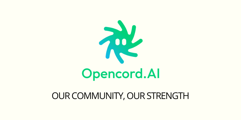 opencordai's tweet photo. Don't forget to join our community for the latest updates!
Mingle with us👉 https://t.co/aQqFMk1D8w
#OpencordAI #CommunityPower https://t.co/ThbCoXdcc5