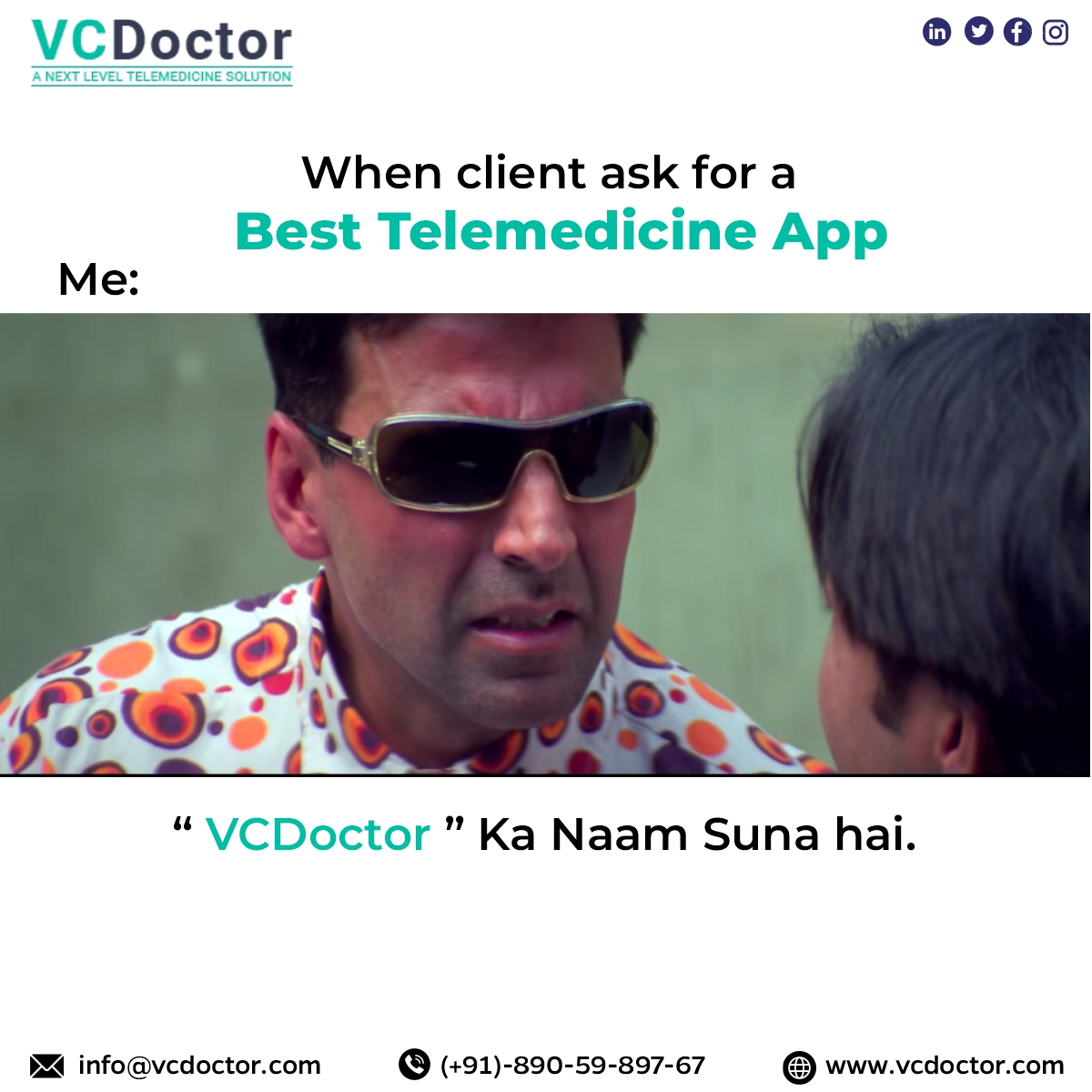 vc_doctor's tweet photo. Here's the prescription for seamless healthcare: #VCDoctorapp! Empowering fellow medical professionals with virtual consultations, anytime, anywhere. Because even doctors appreciate innovative solutions.
https://t.co/Q5qYlmu3Ea
#whitelabeltelemedicine #telemedicinesolutions https://t.co/YkXPeLRYIn