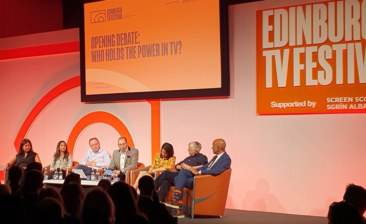 Opening debate at #EdTVFest sees Avalon's Jon Thoday daring to dream. 🤞 'I presume the new government will be a supporter of the BBC...'