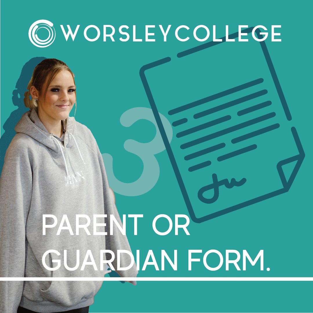 ✅ Remember your Parent or Guardian form