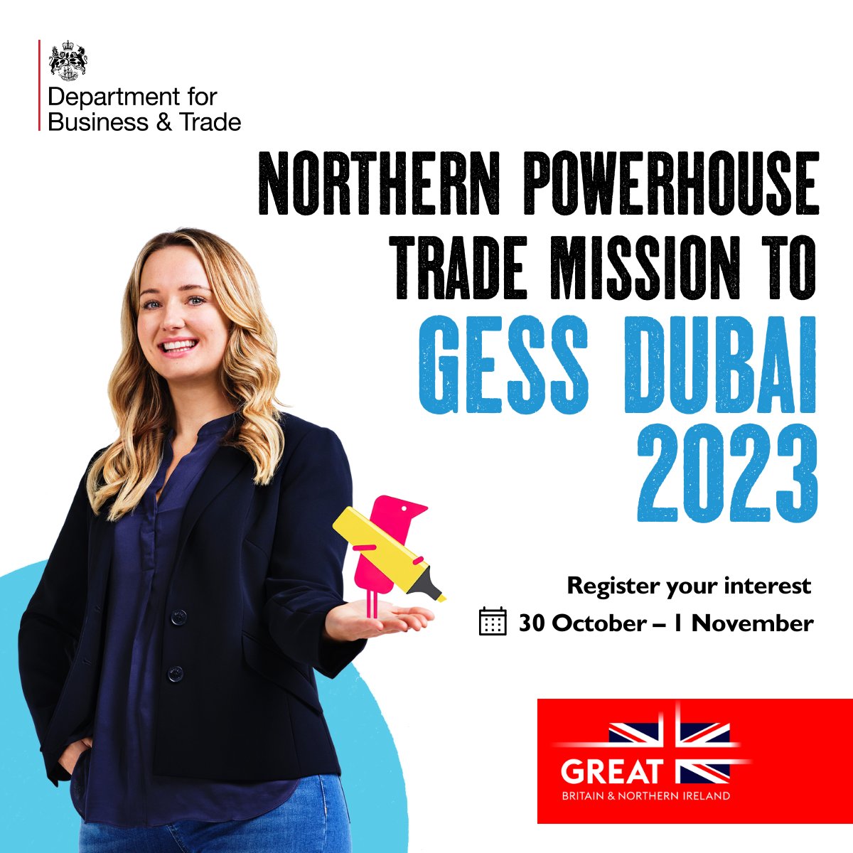 Want to explore the #education sector in the Middle East and beyond? ✏️📒 Don't miss out on a programme of activities and events to connect with key buyers and decision-makers in the industry @GESSeducation Express your interest 👉 events.great.gov.uk/GESSDubai2023/