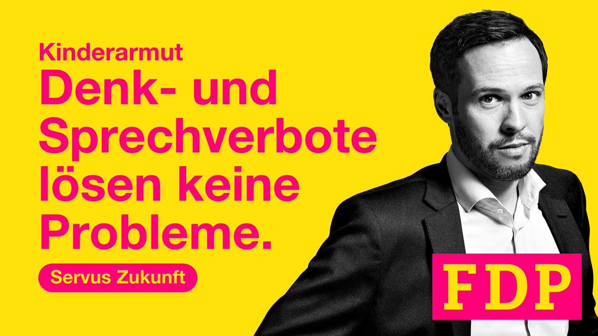 fdpbay's tweet image. Es gibt einen Zusammenhang zwischen Zuwanderung und #Kinderarmut. Dieses Problem bekommen wir nicht durch reflexhafte Denk- und Sprechverbote in den Griff, sondern durch eine vernünftige und faktenbasierte Politik - etwa durch mehr Sprachförderung und bessere #Kitas und Schulen.
