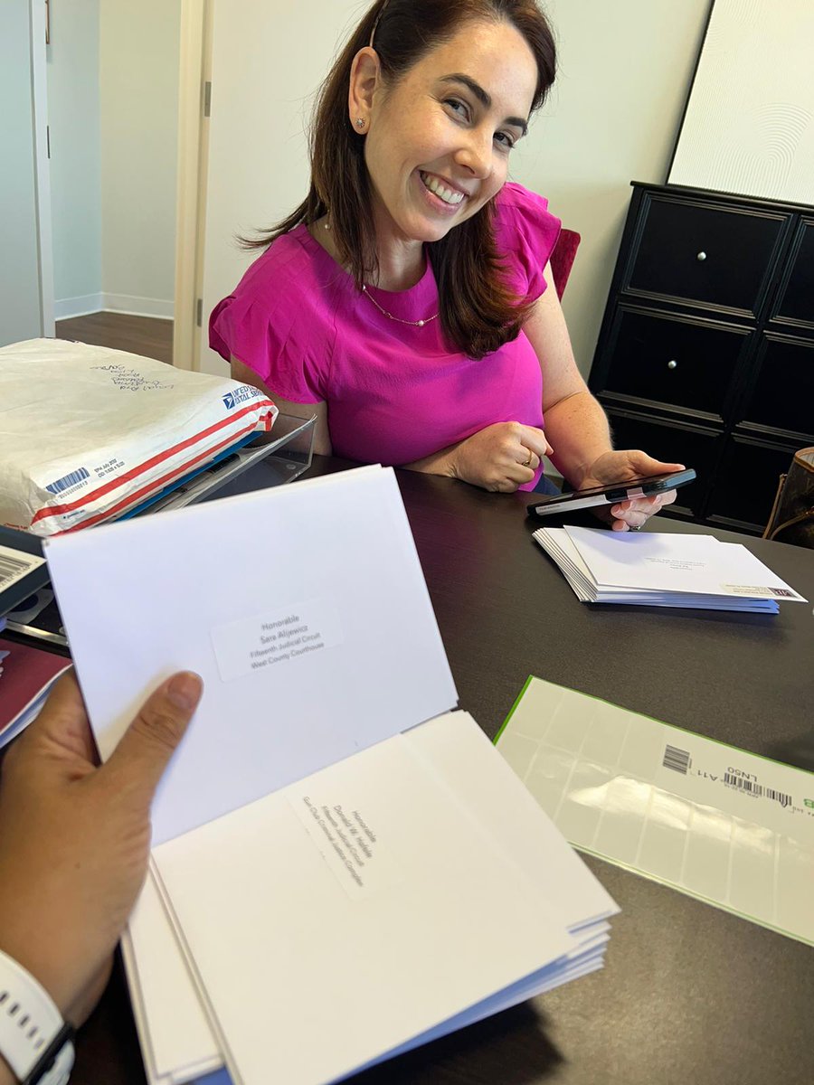 Our very own assembly line in the form of VP / Member of the Year Gina Fraga and Board Member Angie Pagán! Judges, check your mail: We sent you invitations to our Labarga Gala!

Tickets: pbchispanicbar.com/event-5238547
*Early bird pricing extended through Aug 31!