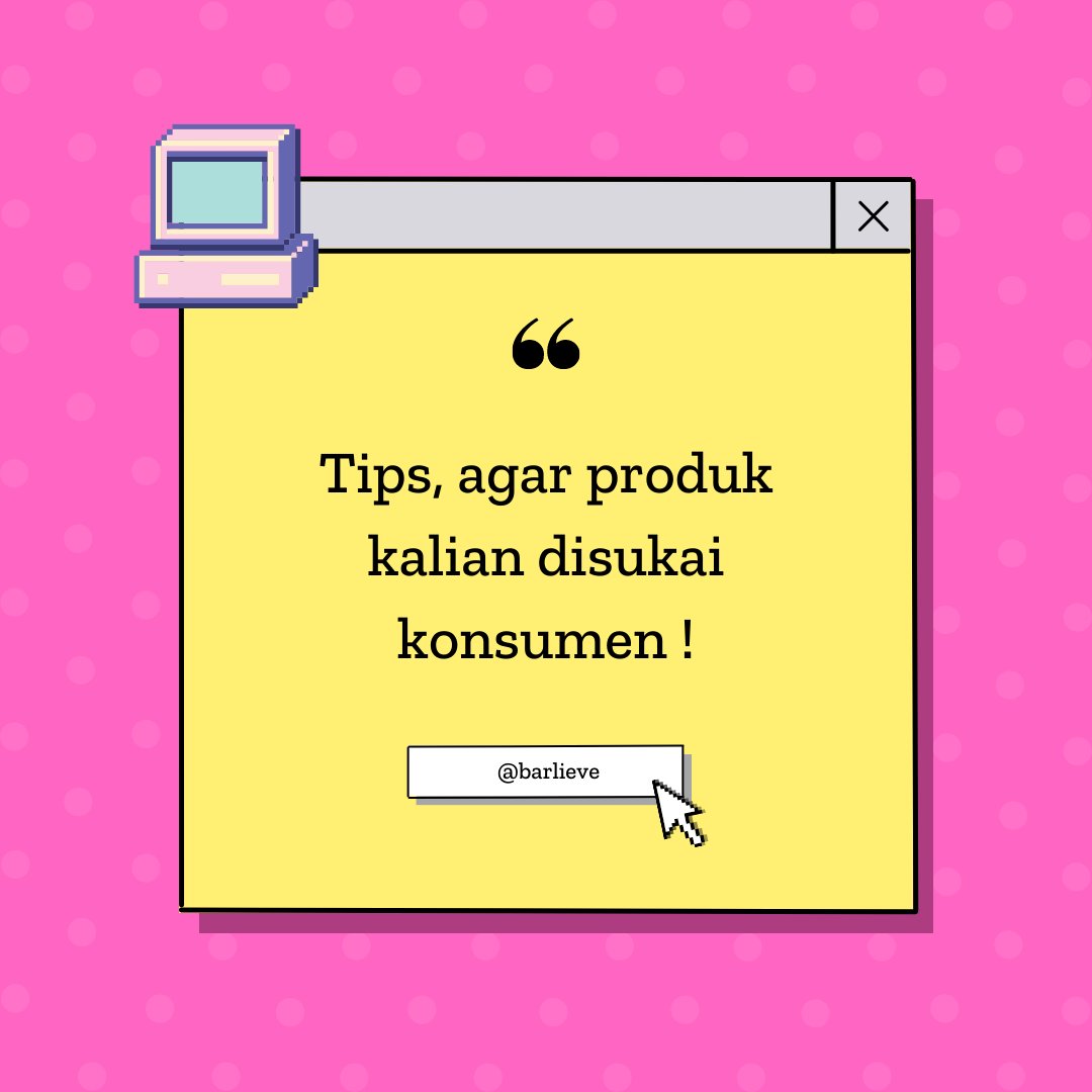 barlieve's tweet photo. "Aku mau bikin produk sendiri, tapi takut ga laku.."

"Aku udah punya brand sendiri, kok ga juga dilirik pembeli yaa?"

Geng UMKM.

Yuk belajar bareng untuk memahami "The Elements of Value" agar bisa mengukur dan menyampaikan apa yang dibutuhan oleh konsumen.

- a Thread - https://t.co/EXUHHWps1Q