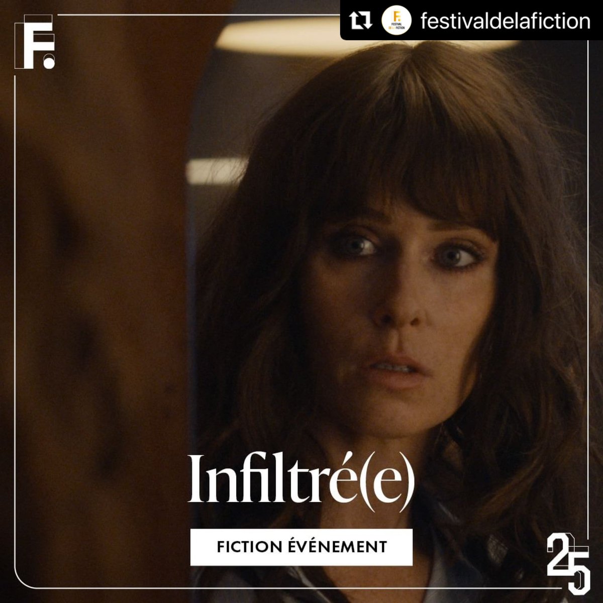 “Infiltré(e)” Fiction événement <a href="/Francetele/">France Télévisions</a>
Une série réalisée par Jean-Philippe Amar, écrite par Frédéric Krivine, co-créé et produite par Emmanuel Daucé pour <a href="/TetraMFiction/">Tetra Media Fiction</a> 
À découvrir en avant première le vendredi 15 septembre à 19h30 à La Coursive <a href="/festivalfiction/">Festival de la Fiction</a> 
#Series