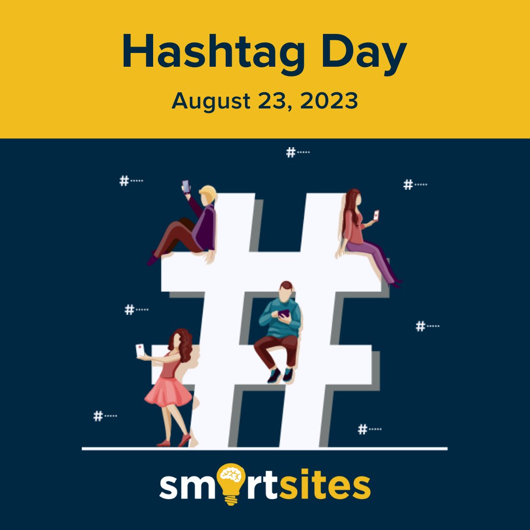 SmartSitesNJ's tweet image. #HashtagDay: Uniting words, sparking trends, and connecting the world one tag at a time. 🌐🔗

Need to up your social media game? Contact us today to see how our social team can help!

#trending #besocial #socialmedia #getfoundonline