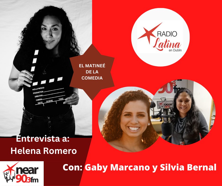 Hola Latinos! hoy en #RadioLatinaDublin, Silvia  y Gaby Marcano nos habla del Matineé de la Comedia junto a Helena Romero. Hablaremos del Día Mundial del Folklore que se celebró este 22 de Agosto. No te pierdas el programa por <a href="/nearfm/">Near FM</a> 90.3 y radiolatina.ie  de 6 a 7PM.