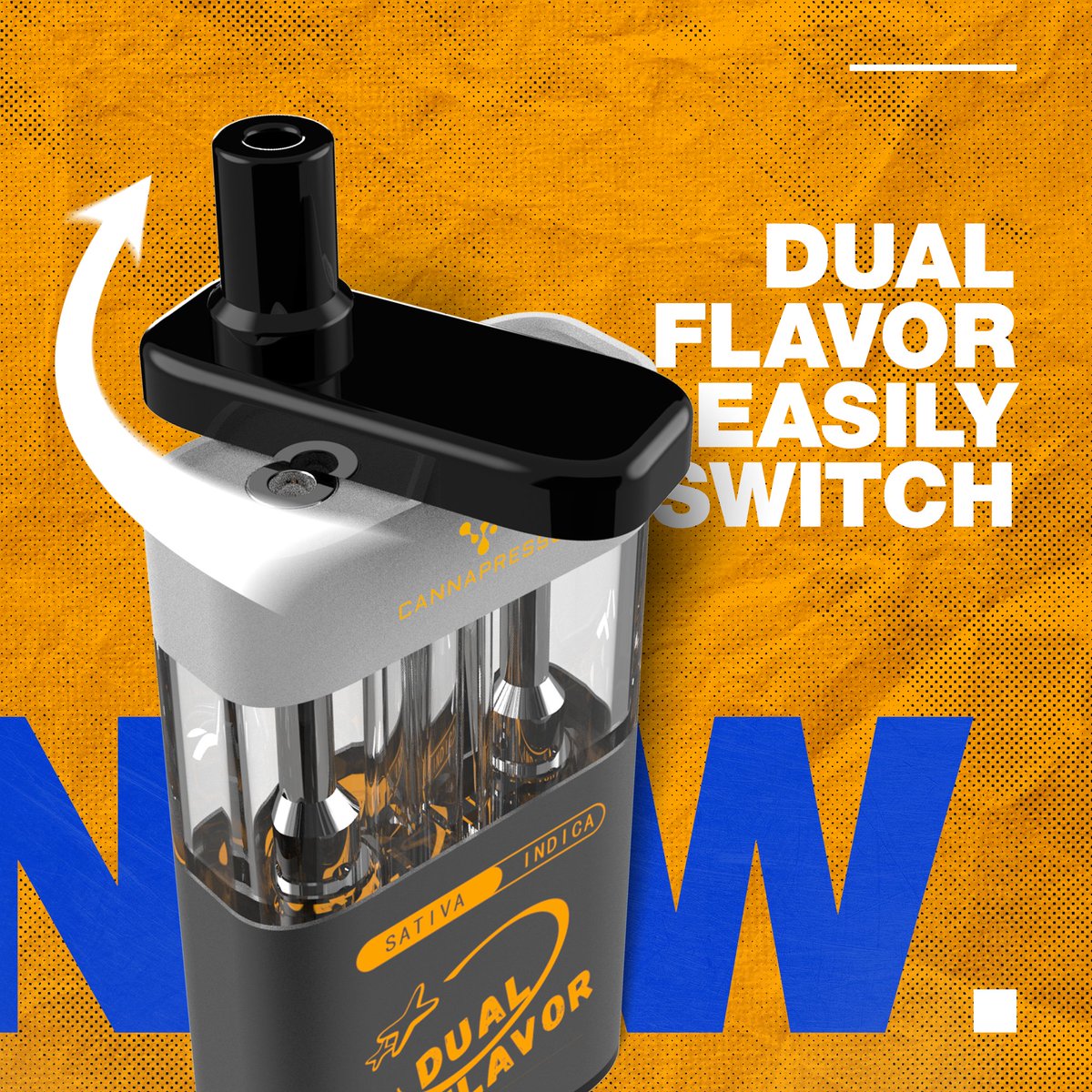 The design of the dual flavor switch! Seamlessly switch between two unique flavors with this groundbreaking design. Redefine your vaping journey now!

#vaping #cbd #hemp #vapingcommunity #vapinglife #blend #btob #disposablevape #cannabisusa