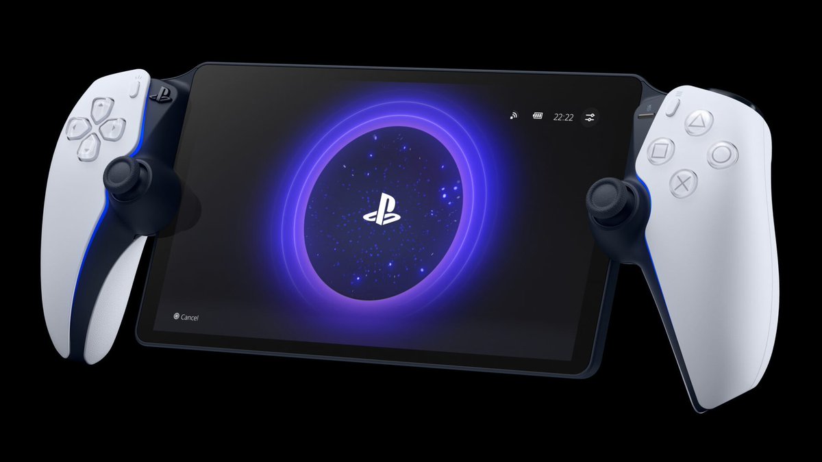 danielreen's tweet photo. A Sony renomeou o Project Q, aquele "portátil" para jogar games de PS5 via wi-fi. Agora ele vai se chamar "PlayStation Portal" e promete trazer tela LCD de 8 polegadas capaz de resolução de 1080p a 60 fps. A promessa é sair ainda este ano por $199 dólares (equivale a 980 reais). https://t.co/3KED5F5EiE