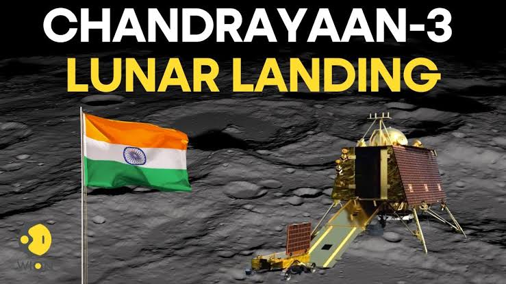 🌕 India makes history! 🇮🇳🚀 #Chandrayaan3 successfully reaching the lunar south pole, @isro India's space achievement marks an inspiring leap forward in exploration. A giant step for the nation, a giant leap for humanity! 🌠🛰️ #LunarExploration #IndiaInSpace #HistoryMade