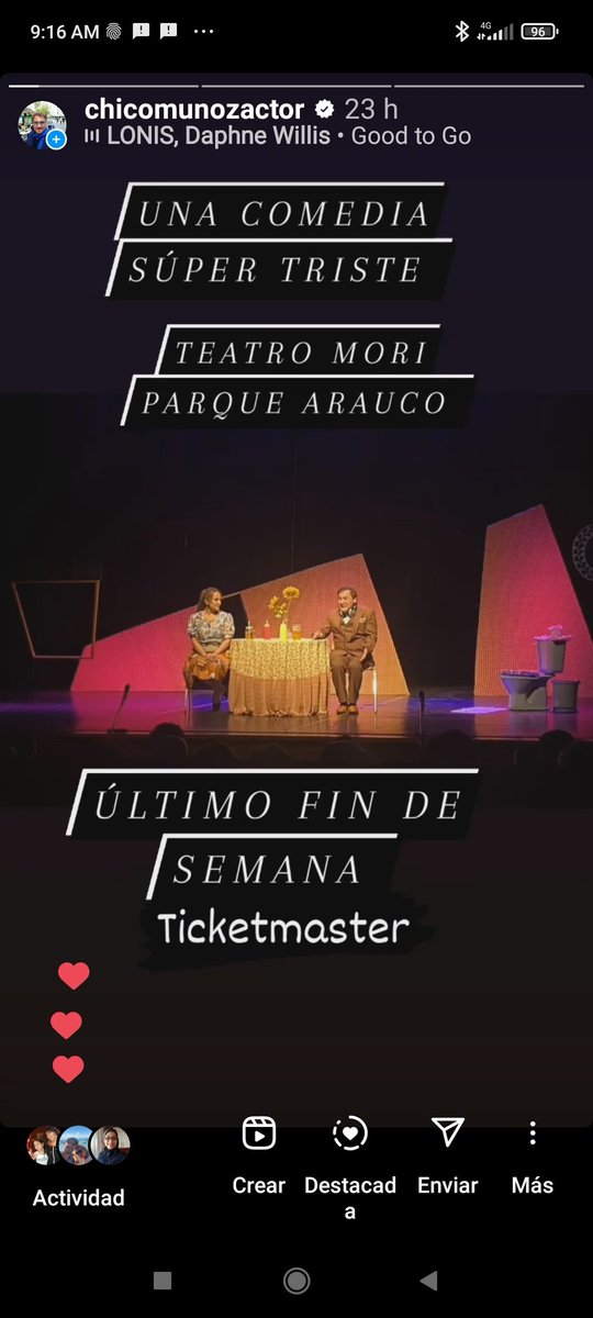 Último fin de semana de una comedia súper triste