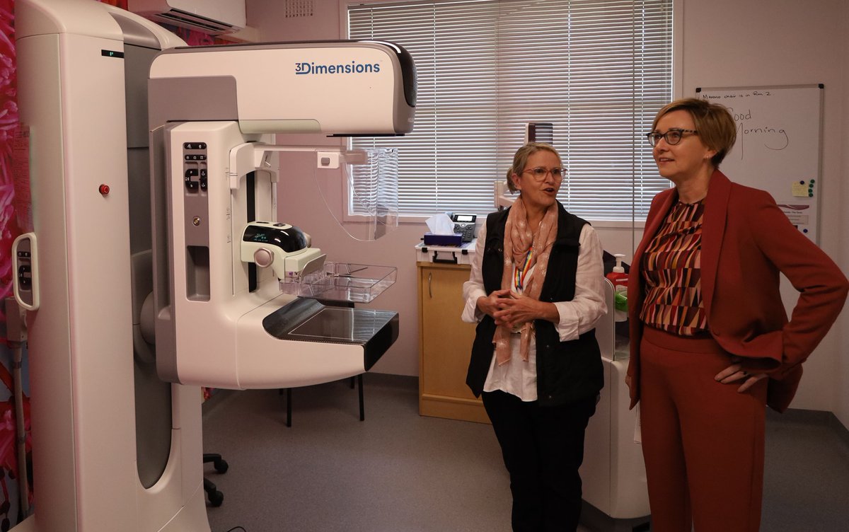 Great to attend the official opening of the new North Ryde BreastScreen NSW facility. 5000 local women will benefit from free biennial mammograms as part of the BreastScreen NSW program. Cancer screening and early detection saves lives.