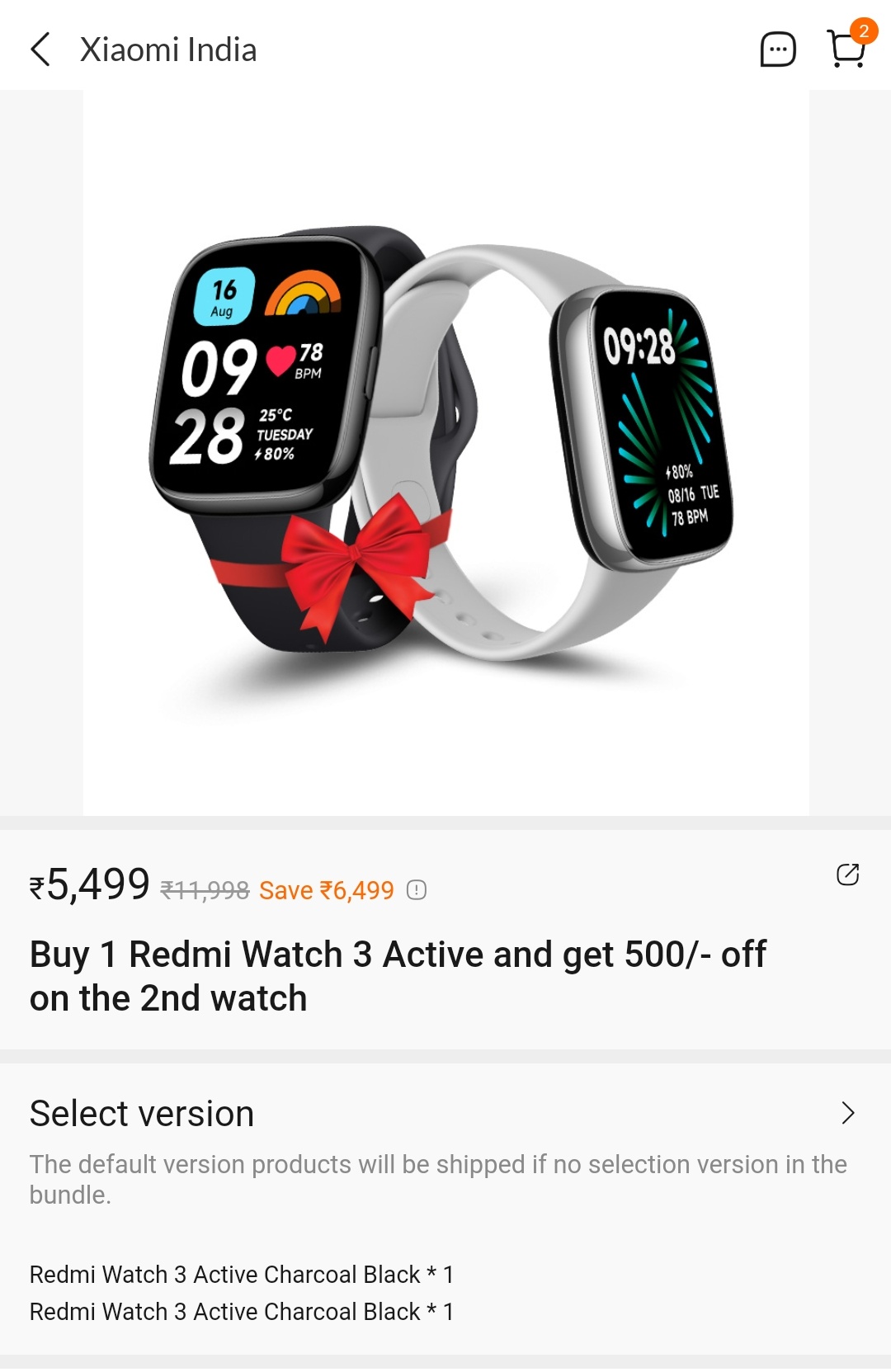 Xiaomi Redmi Watch 3 Active @Xiaomi México