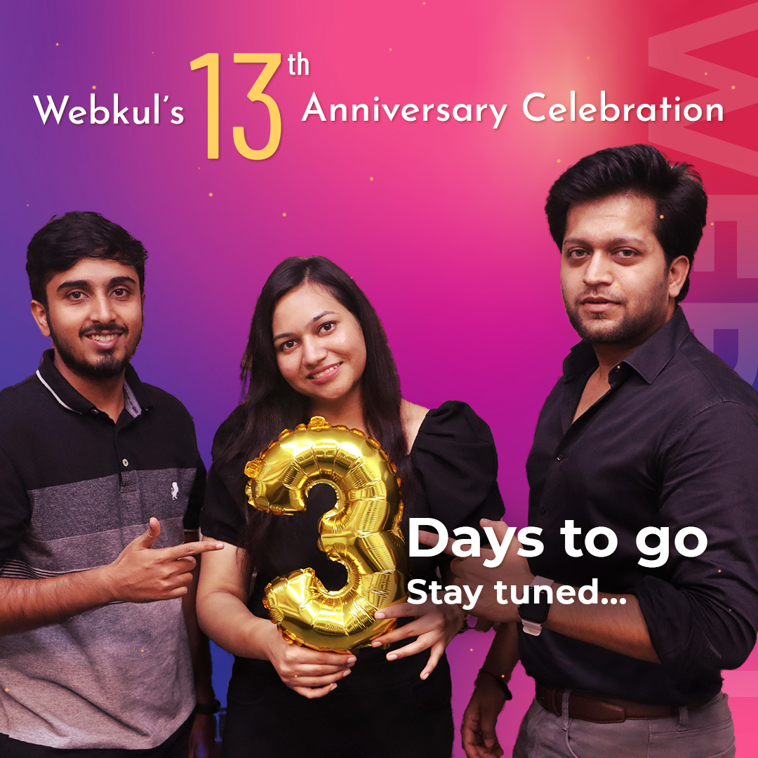 webkul's tweet photo. Counting down the days until we celebrate 13 incredible years of innovation and growth with Webkul!
π Get ready to join us in commemorating our journey on our upcoming anniversary!
#WebkulAnniversary #13YearsStrong #InnovationUnleashed #Lifeatwebkul https://t.co/9bPtyKy0wY