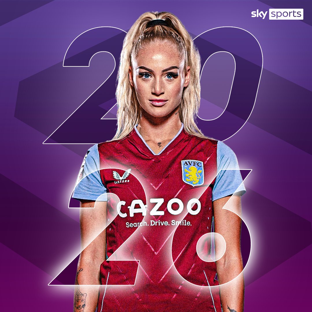 SkySportsWSL's tweet photo. BREAKING: Alisha Lehmann signs a new three-year contract with Aston Villa ✅ 📝 https://t.co/vSBMYk1Aip