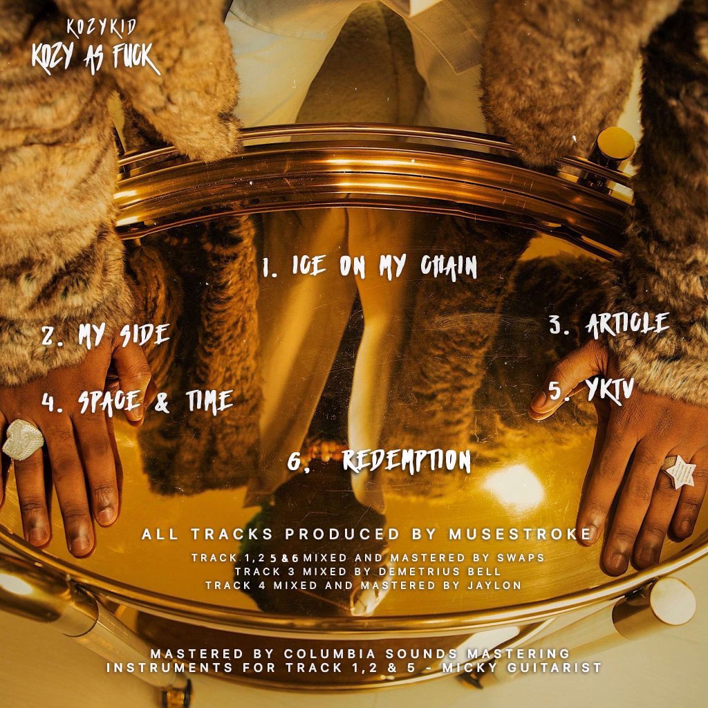 OneRadioAfrica's tweet photo. #NewMusic Debut EP “Kozy As F*ck” by @thekozykid ⚡️🎧 #kozyasfuck #oneradio #oneradioapp - https://t.co/VA8jt73riV https://t.co/IKW8KkBJZh