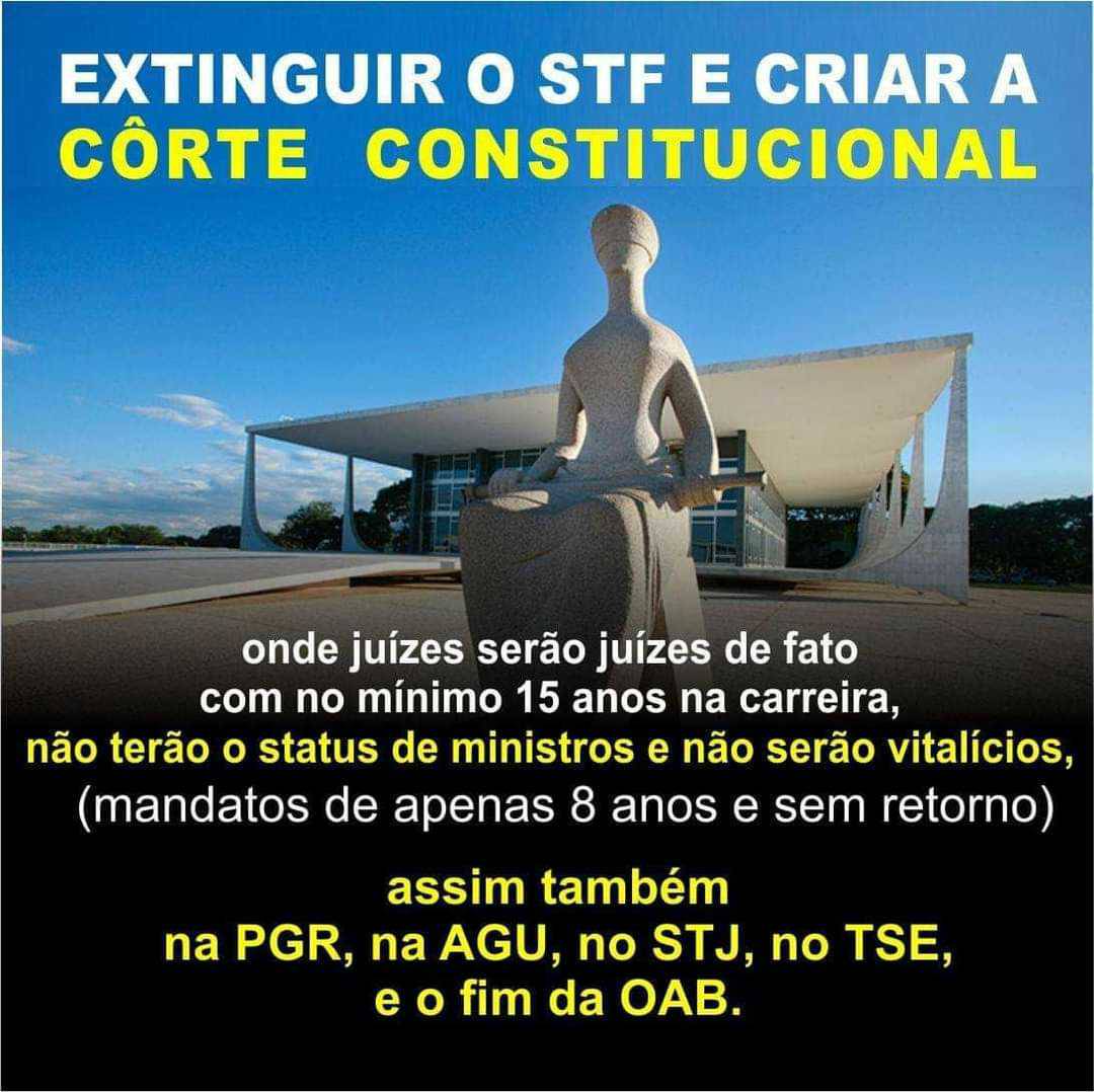 GeovaniLB23's tweet photo. @deltanmd @ElianaCalmon #FimDoSTF
#DissolverSTF
O BRASIL NÃO PRECISA DELES. https://t.co/JasQSI3m0P