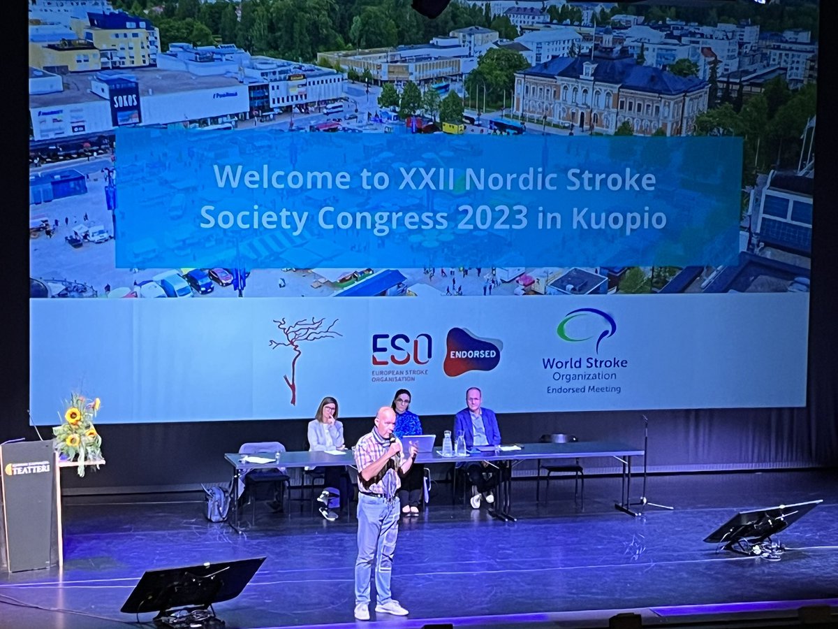 Jori Reijula (@jorireijula) on Twitter photo Karismaattinen <a href="/KajKunnas/">Kaj Kunnas</a> kertomassa AVH-koettelemuksistaan <a href="/nsc2023/">Nordic Stroke Conference 2023</a>. 🧠
Ohjelma on ollut erinomainen. @Livesaatio :n neurologian ylilääkäri Kauko Pitkänen piti hyvän session neuorologisen kuntoutuksen edistysaskeleista.
#livesäätiö #livekuntoutus #nordicstroke2023 #nsc2023 Karismaattinen <a href="/KajKunnas/">Kaj Kunnas</a> kertomassa AVH-koettelemuksistaan <a href="/nsc2023/">Nordic Stroke Conference 2023</a>. 🧠
Ohjelma on ollut erinomainen. @Livesaatio :n neurologian ylilääkäri Kauko Pitkänen piti hyvän session neuorologisen kuntoutuksen edistysaskeleista.
#livesäätiö #livekuntoutus #nordicstroke2023 #nsc2023