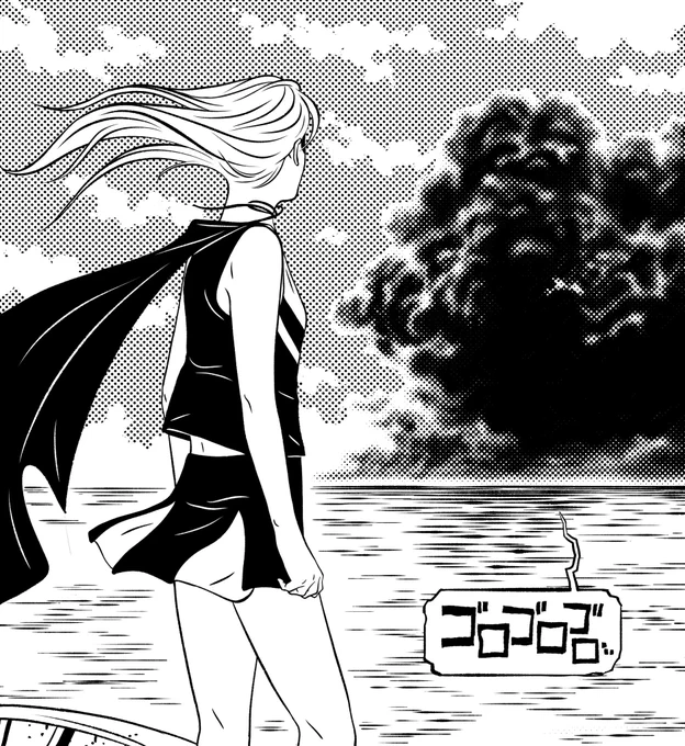 本日のお仕事(の一部)。
A piece of today's work. 
 
「やば!洗濯物!」のサクラ。

『EVOL (イーヴォー)』6巻
発売中!
https://t.co/bFvaCCyHRt

DMM TVにてドラマ化!
11月3日配信開始!
@EVOL_dmmtv 

#カネコアツシ
#EVOL
 #イーヴォー 