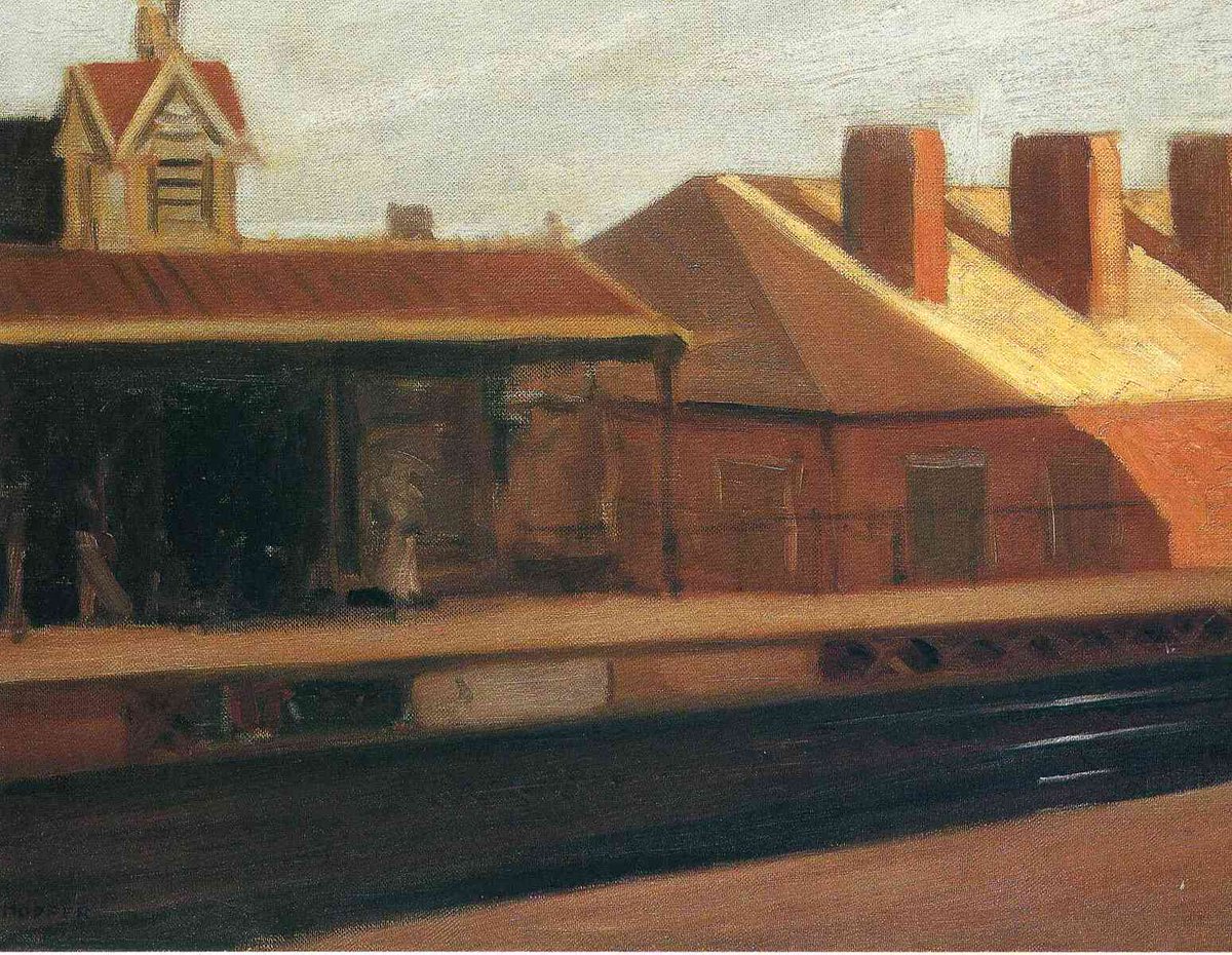 artisthopper's tweet photo. The Railroad, 1922 https://t.co/8Kr5hlG44u https://t.co/1anTXoT5Bw