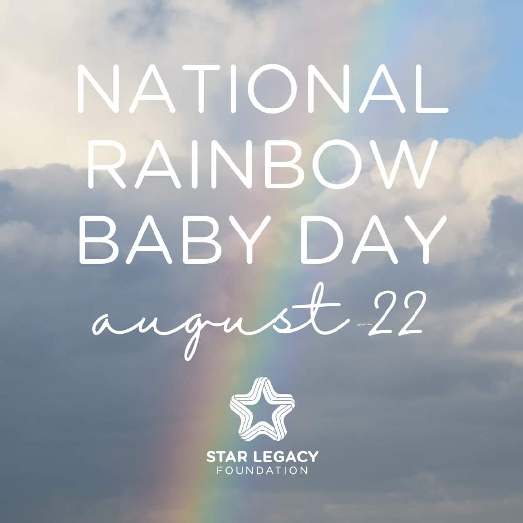 We want you to know that we see you, and stand with you, however that looks for you.  Sending love to you today and always.

#starlegacyfoundation #nationalrainbowbabyday #rainbowbaby #stillbirth #stillborn #pregnancyloss #infantloss #pregnancyafterloss #pregnancyafterlosssupport