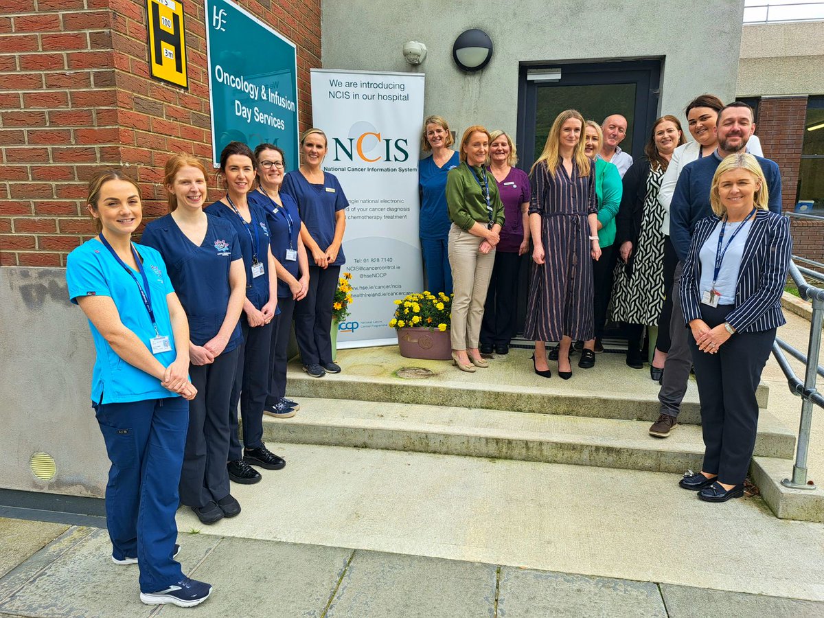 NCCP (@hsenccp) on Twitter photo Well done to Cavan Monaghan Hospital on the implementation of NCIS into their Day Oncology Service this week improving the #quality and #safety of cancer care for patients.
Fantastic achievement by the <a href="/CavmonN/">Cavan Monaghan Nursing #wearenursing</a> <a href="/CavanMonaghanH1/">Cavan & Monaghan Hospital</a> team and all involved. @eHealthIreland <a href="/hselive/">HSE Ireland</a> Well done to Cavan Monaghan Hospital on the implementation of NCIS into their Day Oncology Service this week improving the #quality and #safety of cancer care for patients.
Fantastic achievement by the <a href="/CavmonN/">Cavan Monaghan Nursing #wearenursing</a> <a href="/CavanMonaghanH1/">Cavan & Monaghan Hospital</a> team and all involved. @eHealthIreland <a href="/hselive/">HSE Ireland</a>