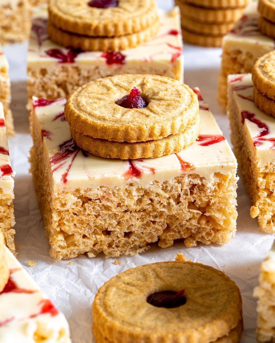 Craving tasty treats for the bank holiday weekend? These jammy rice squares have got you covered. 😍
 
(Instagram/📸<a href="/beckyexcell/">Becky Excell 💙</a>)
 
#BankHolidaySnacks #TreatYourself #Prewetts