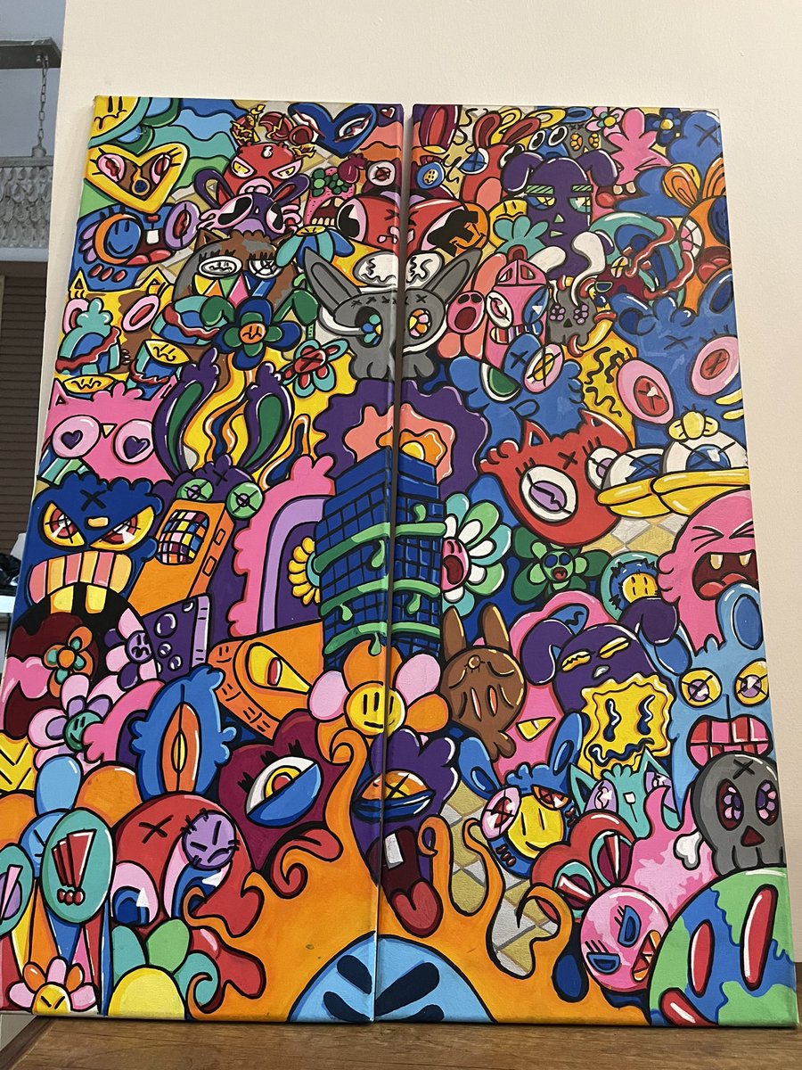 FemalePainter's tweet photo. My brother’s talent is out of this world! 
@mwinnongme i am your number 1 fan! 🫡❤️ https://t.co/RaNotPCLLB