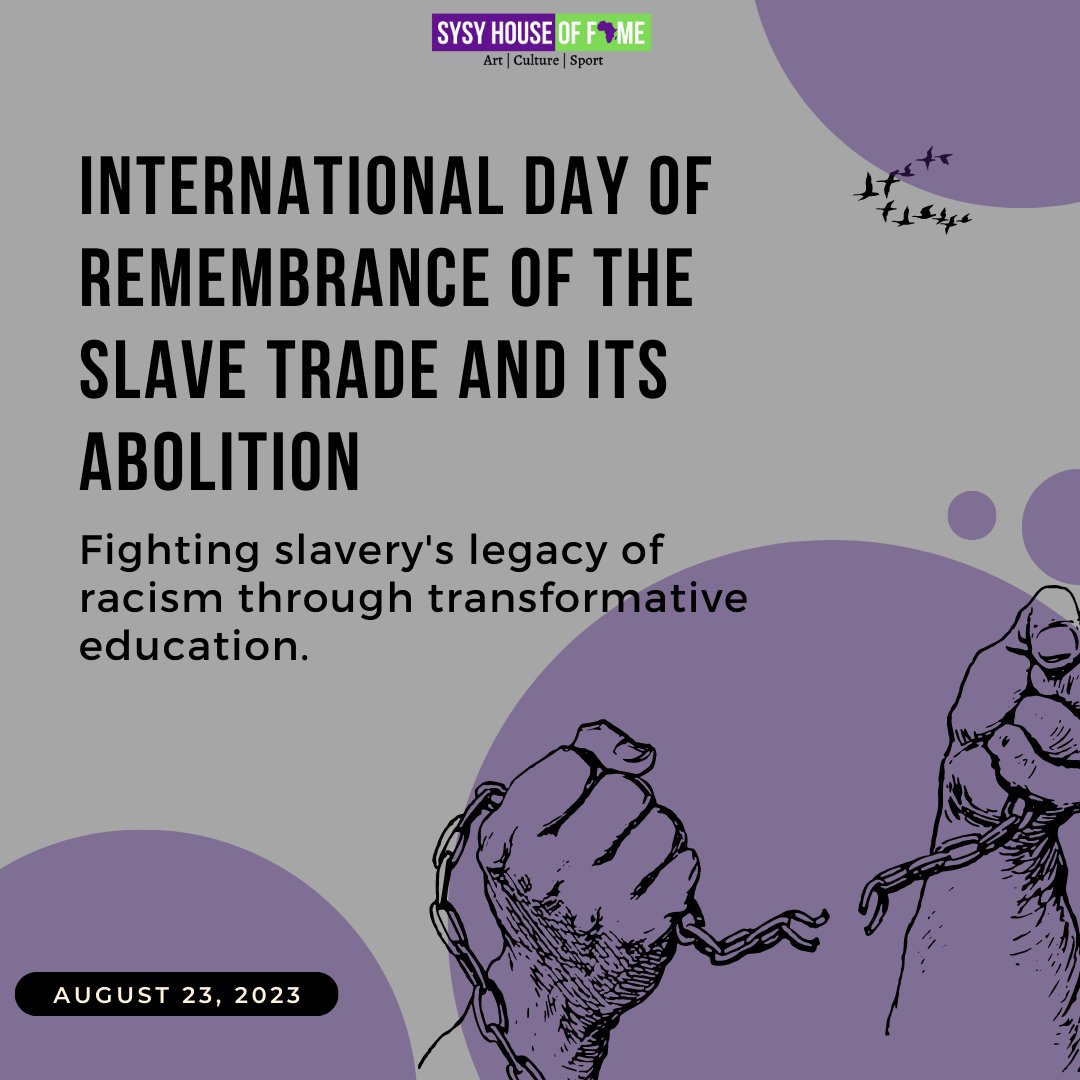 Today, we join the world in commemorating the International Day for the Remembrance of the Slave Trade and its Abolition. This day marks the anniversary of the 1791 uprising in Santo Domingo that initiated the abolition of slavery in Haiti. It also honors the millions of Africans