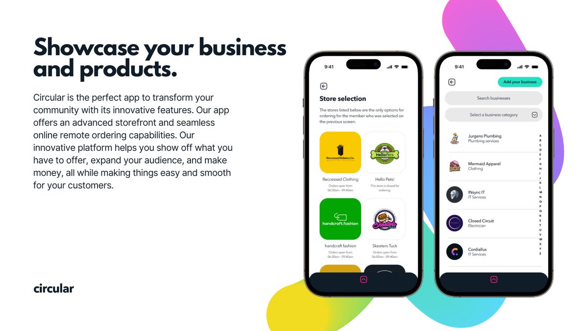 circular_app_'s tweet image. Showcase your products like never before with Circular&apos;s innovative storefront. Capture attention, drive engagement, and boost sales effortlessly. Get ready to shine in the digital world! #CircularStorefront #OnlineShopping&quot;