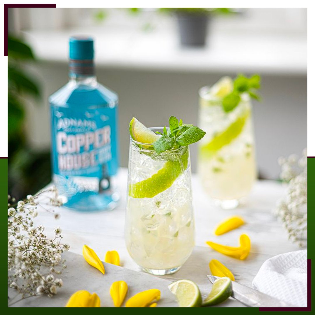 Copper House Dry Gin’s crisp, zesty characteristics and floral hints make it the perfect partner for fruity spring offerings containing raspberries, lemons, limes, apples, and an enlivening sprig of mint. Shop for Copper House Dry Gin - ow.ly/Irip50PCaLG