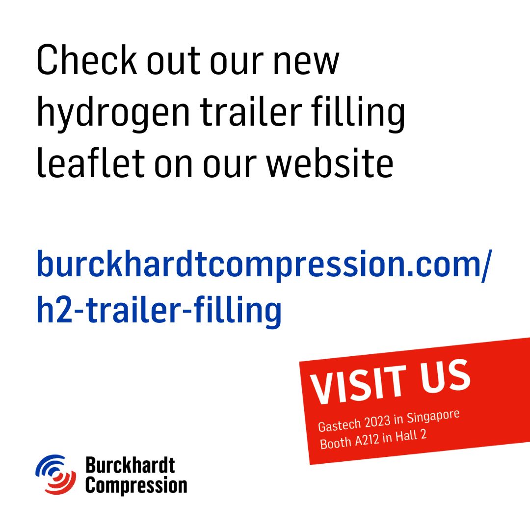 Revolutionizing Hydrogen Trailer Filling! Our standardized compression solution, MD10-L, is here to meet the soaring demand. 🌍🔌 From purity to safety, we've got it all covered. 
🔍 Want to learn more? Check out our new leaflet for all the details: burckhardtcompression.com/wp-content/upl…