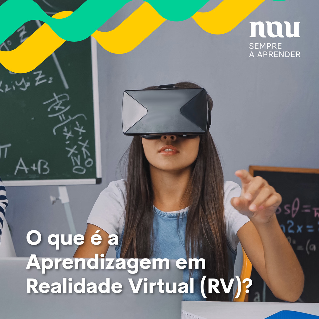 As tecnologias de realidade virtual são utilizadas em três cenários distintos, no mundo da aprendizagem e formação. Para além de simular ambientes difíceis ou perigosos, a RV pode ser usada para melhorar a colaboração e estimular metodologias educativas inovadoras.