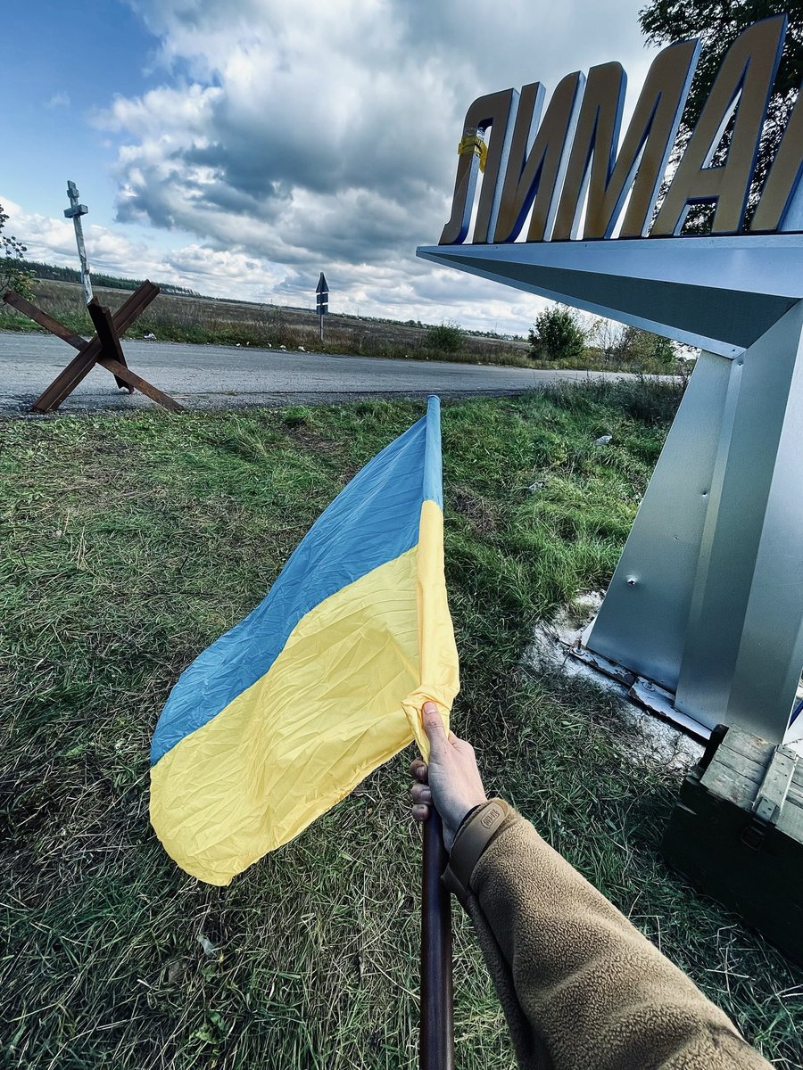 samotniyskhid's tweet photo. Деоккупированный Лиман. 2022 https://t.co/rIe0nxbITq