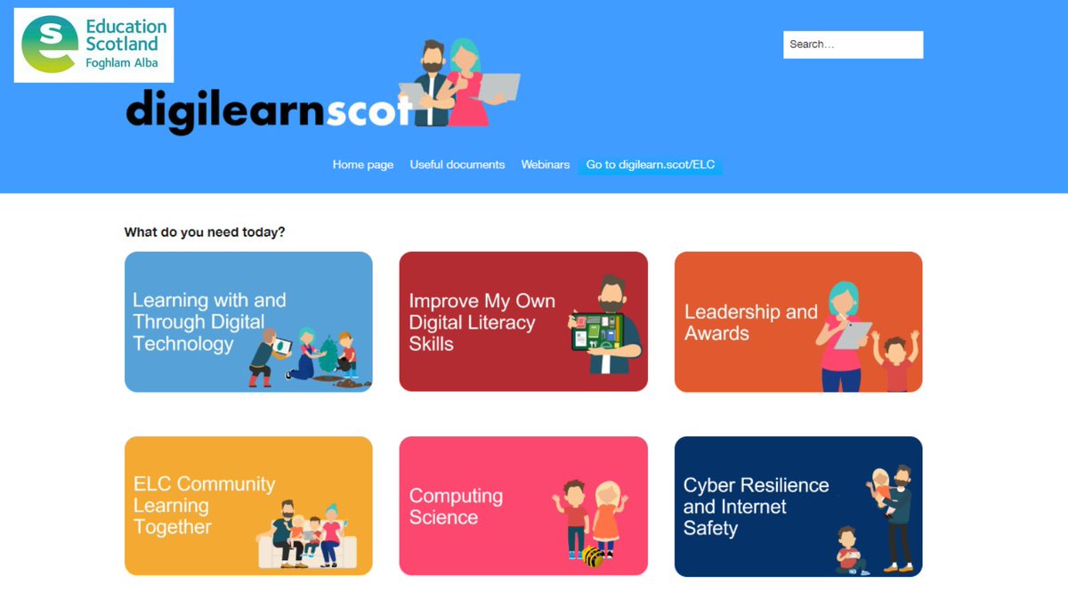 Early Learning and Childcare practitioners - our digital education support site aims to help educators to enhance their learning and teaching, their digital literacy skills and the use of digital across the curriculum. Find out more - ow.ly/om5850PAnR5 @DigiLearnScot