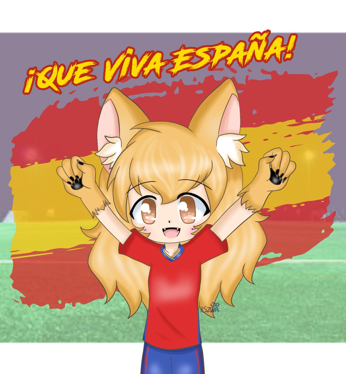 Congratulations for team Spain for winning the Women's World Cup 2023! I really miss drawing Mundi (OC of @MundienaSKD )
#WomensWorldCup2023