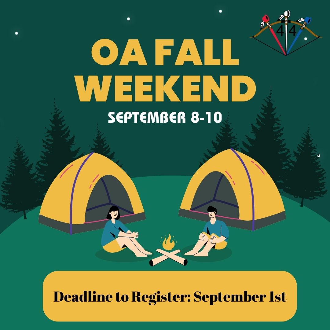 oalodge44's tweet photo. The Fall Weekend is almost here!! Don't miss out on this opportunity to give back to Camp Minsi. Register TODAY at https://t.co/CZqjzuFyMh!  We can't wait to see you all there! https://t.co/vVZNzAdvb8