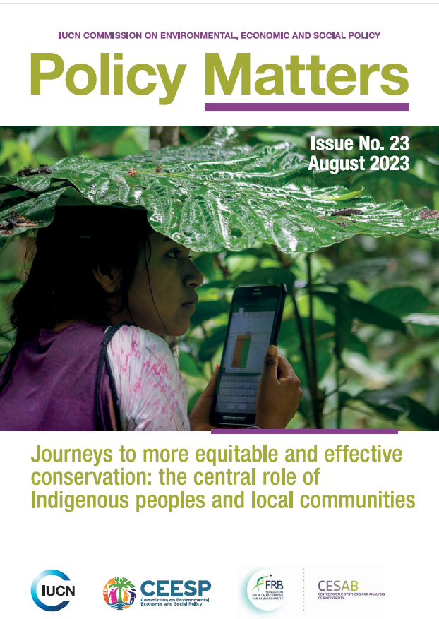 New @IUCN_CEESP Policy Matters shows how communities resist external intervention & work together to take back control over their territories + ecosystems they are deeply connected to, generating positive #biodiversity outcomes. #TransformativePathways iucn.org/story/202308/t…