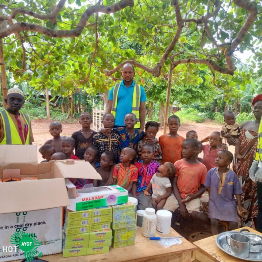 Aygf_'s tweet photo. Over 3.5M essential services delivered to 170 wards in 16 LGAs in Katsina, 111 wards in 10 LGAs in Kogi, and 139 wards in 13 LGAs in Niger through the AYGF ANRIN project.  Every service is a step toward SDG3.8 - Universal Health Coverage @ossap_sdgs 
#ossap #globalgoals #uhc https://t.co/w7uKCGN40N