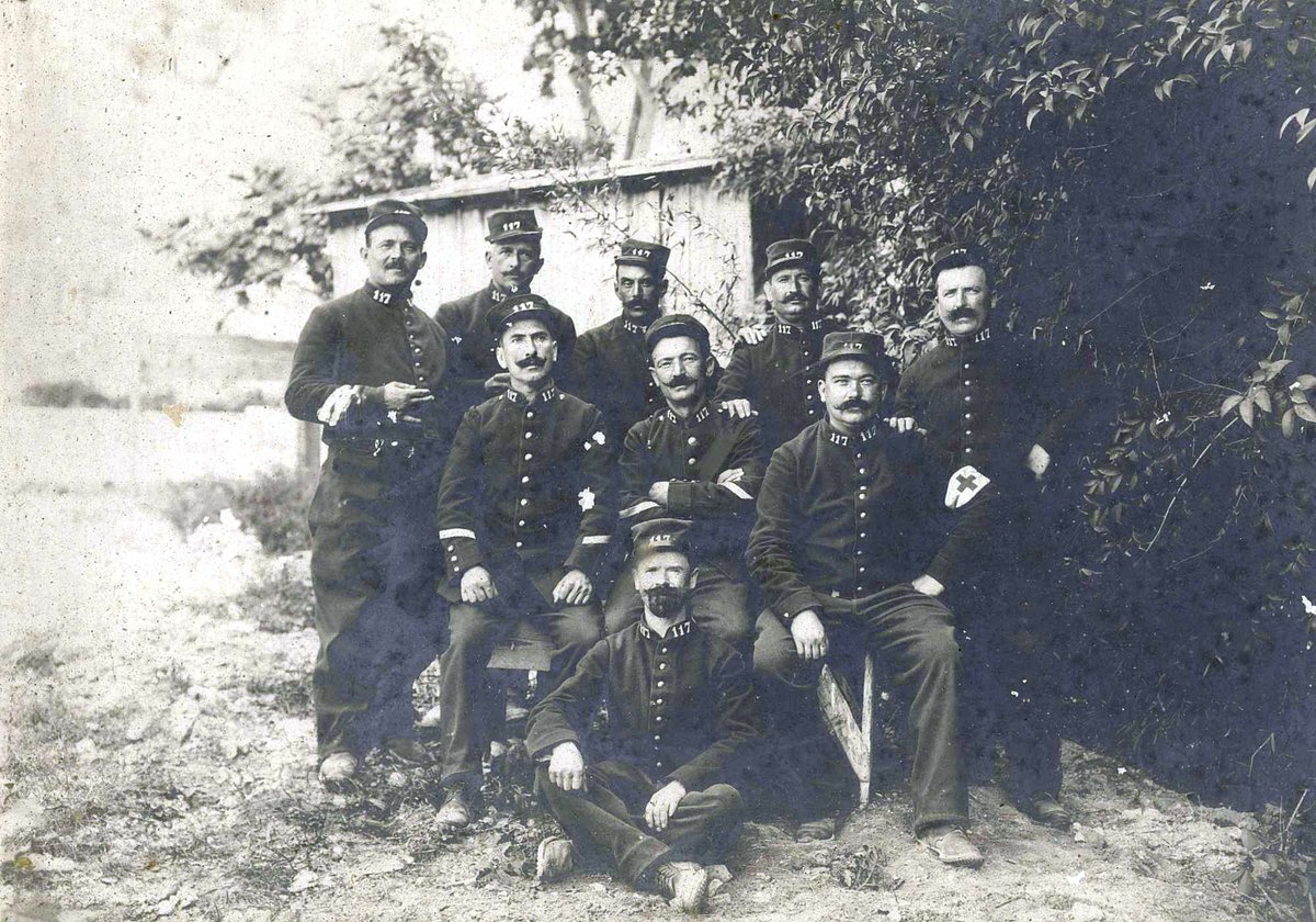 Le_Chtimiste's tweet photo. 117e régiment d'infanterie territorial -  - Pas de date - Pas de lieu - Merci à Marie- #Chtimiste #117eRIT https://t.co/YXpLvDQvTw