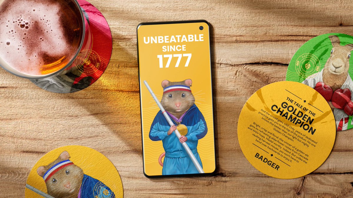Robot Food (@robotfooddesign) on Twitter photo Check out our latest work with <a href="/Badgerales/">Badger Beers</a> 𦑠Full case study here ππΌ bit.ly/45ikvNH #rebrand #beer #design #brand #robotfooddesign #badgerbrewery #brewery Check out our latest work with <a href="/Badgerales/">Badger Beers</a> 𦑠Full case study here ππΌ bit.ly/45ikvNH #rebrand #beer #design #brand #robotfooddesign #badgerbrewery #brewery